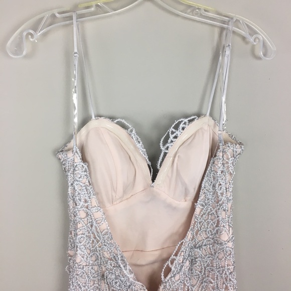 B. Darlin | Sequins Pink Maxi Party Dress - E90 - Picture 5 of 7